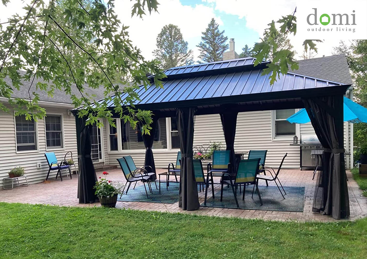 Domi outdoor living gazebo