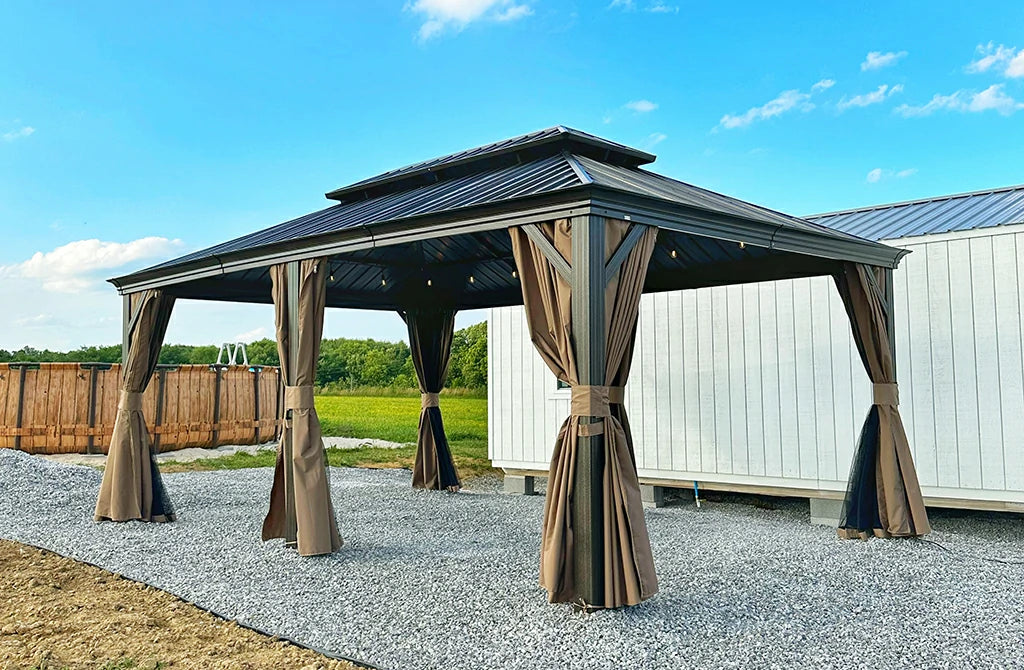 hard top gazebo